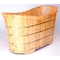 Alfi Brand ALFI brand AB1105 63" Free Standing Cedar Wooden Bathtub AB1105 - alternate 5